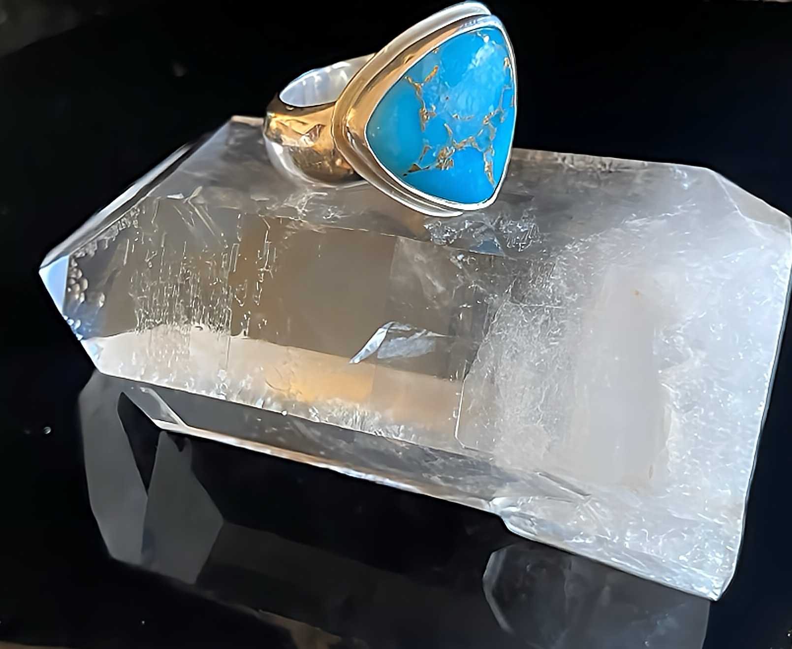 Silberring mit Türkis Gr.58