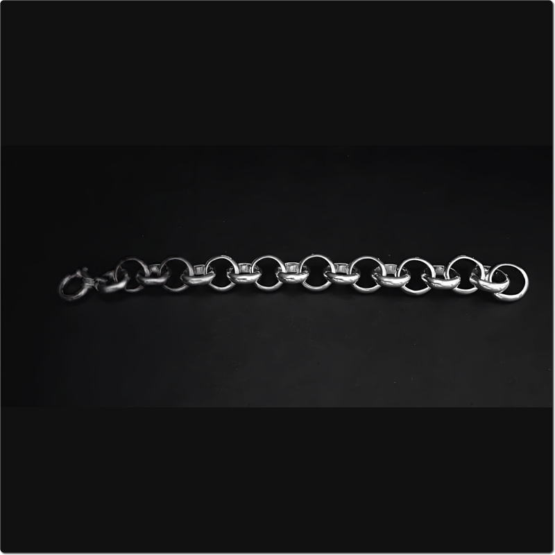 Silbernes Gliederarmband