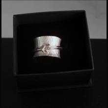 Spinner-Ring mit Keltischem Knotenring